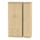 Avondale 3 Door 2 Drawer Wardrobe